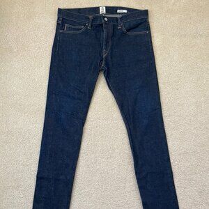Hiroshi Kato The Needle Skinny - Indigo Raw Size 36 Men's Jeans